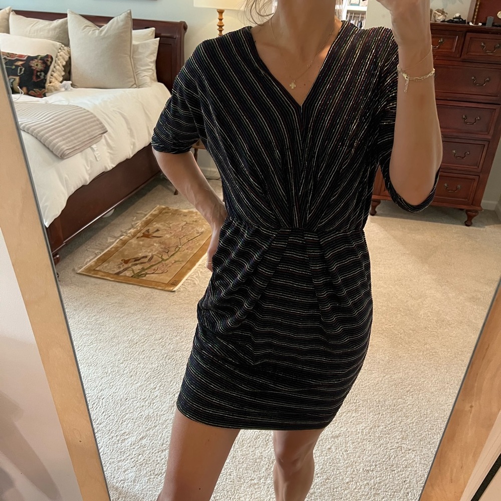Trina Turk metallic dress